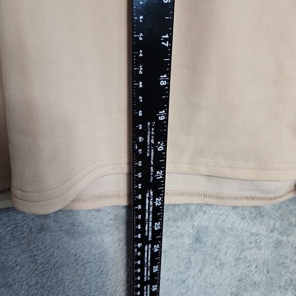 Creative Design works Top Women's Large beige stretch Nylon blend USA - Picture 4 of 9